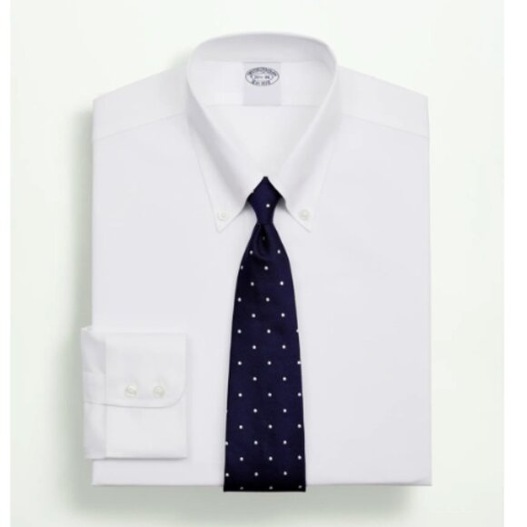 Brooks Brothers White Madison Dress Shirt - Picture 1 of 5